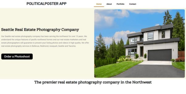 Seattle Real Estate Photographers - Political Poster Media Directory