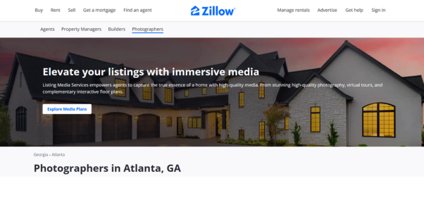 Zillow-Verified Atlanta Photographers