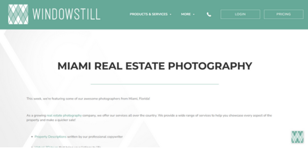 WindowStill – Miami Real Estate Photography