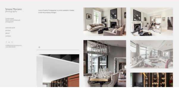 Simone Marciano - Luxury Property Photographer London