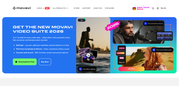 Movavi Video Editor AI