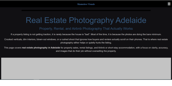 Shameless Visuals – Real Estate & Interior Photography with Creative Flair