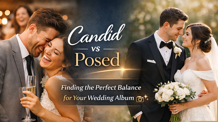 Candid vs Posed Finding the Perfect Balance for Your Wedding Album
