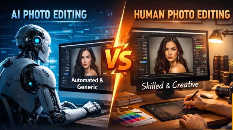 AI Photo Editing vs Human Photo Editing: Why Human Editing Is Still the Best in 2026