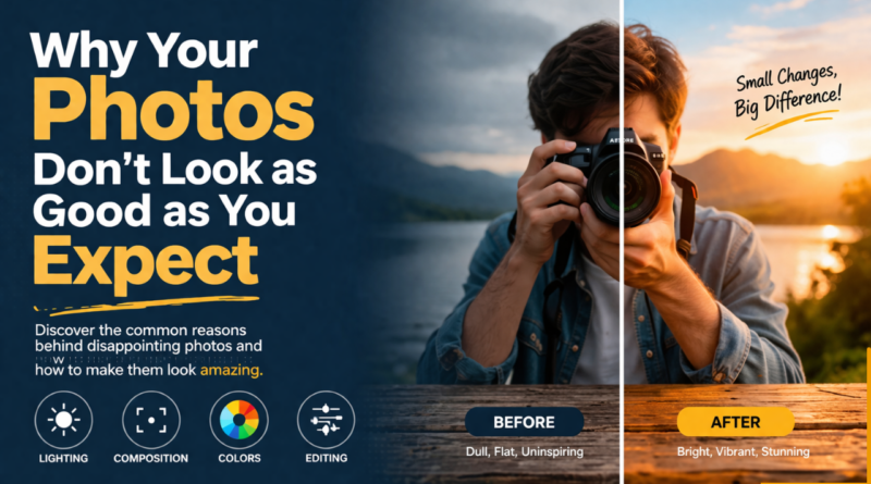 Why Your Photos Don’t Look as Good as You Expect