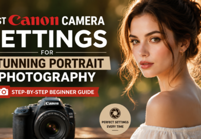 Best Canon Camera Settings for Stunning Portrait Photography – Step-by-Step Beginner Guide