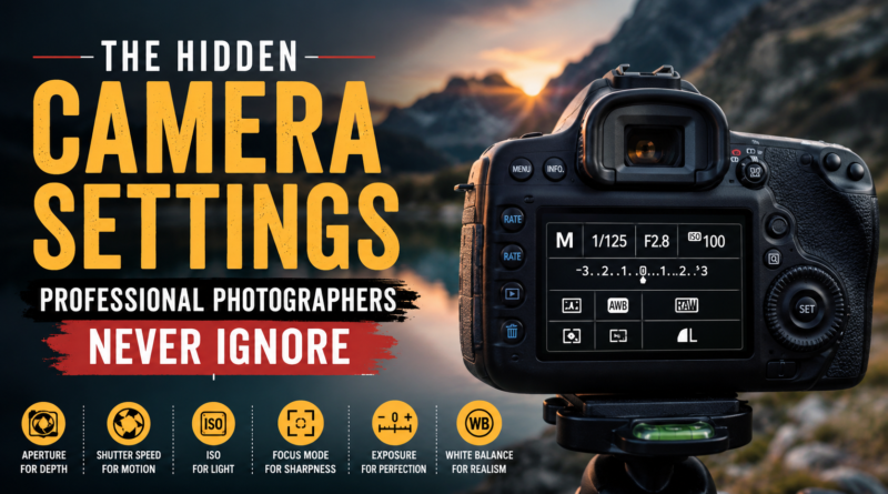The Hidden Camera Settings Professional Photographers Never Ignore