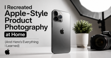 I Recreated Apple-Style Product Photography at Home (And Here’s Everything I Learned)