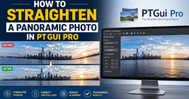 How to Straighten a Panoramic Photo in PTGui Pro