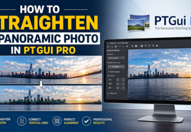 How to Straighten a Panoramic Photo in PTGui Pro
