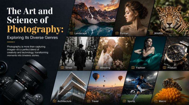The Art and Science of Photography: Exploring Its Diverse Genres
