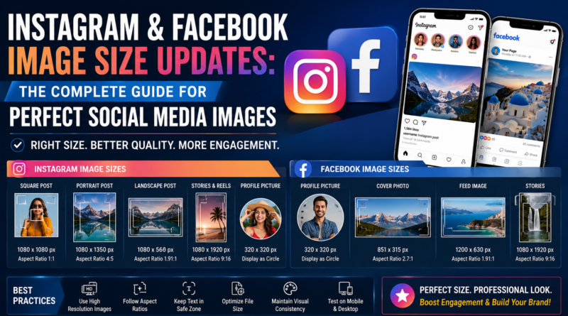 Instagram and Facebook Image Size Updates The Complete Guide for Perfect Social Media Images