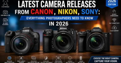 Latest Camera Releases from Canon, Nikon, Sony: Everything Photographers Need to Know in 2026