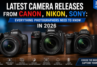 Latest Camera Releases from Canon, Nikon, Sony: Everything Photographers Need to Know in 2026