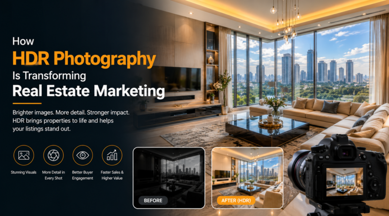 How HDR Photography Is Transforming Real Estate Marketing