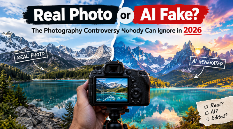 Real Photo or AI Fake? The Photography Controversy Nobody Can Ignore in 2026